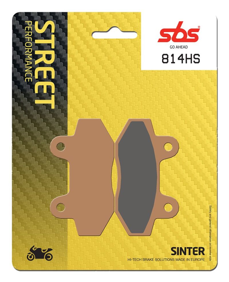 Plaquettes frein Hyosung GT125 R/KM4 2007–2013 SBS