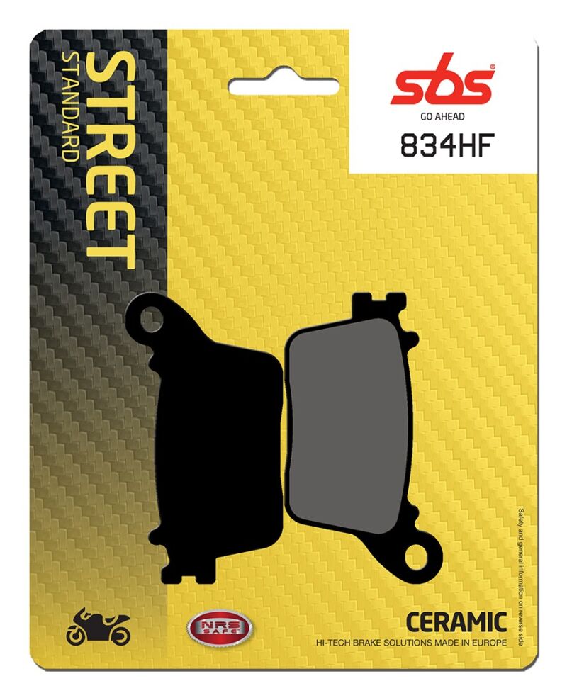 Plaquettes de frein CB600F Hornet 2007-2013 - SBS 834HF