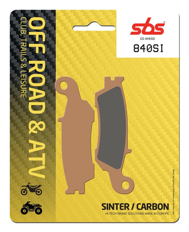 Plaquettes de frein Fantic XE 125 2021-2023 - SBS 840SI