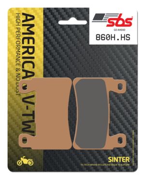 Plaquettes frein Harley Fat Boy/Breakout/Softail 2012-2023 SBS