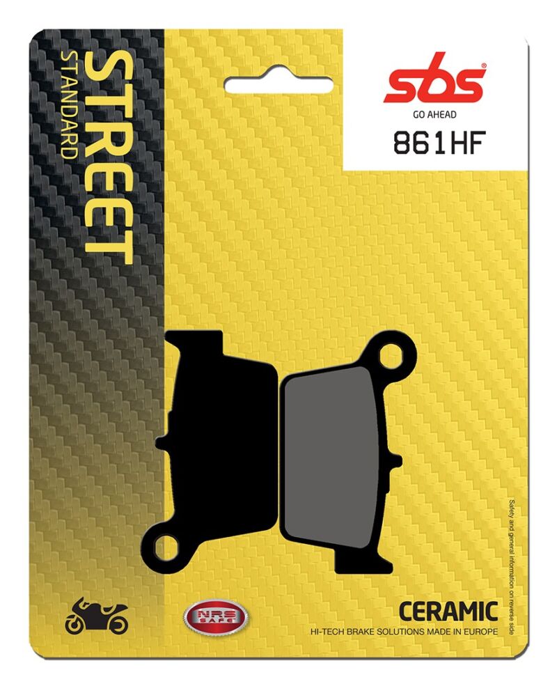 Plaquettes frein Beta Alp 125 T1 2006–2014 – SBS 861HF