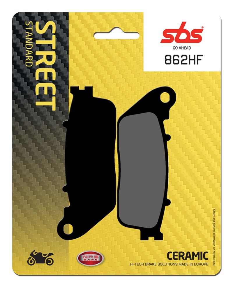 Plaquettes de frein Honda CB1000R 2008-2016 SBS 862HF