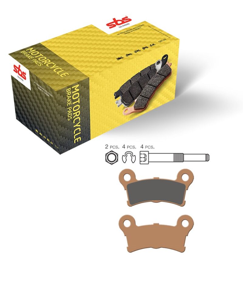 Plaquettes frein arrière SBS 904LS pour motos route