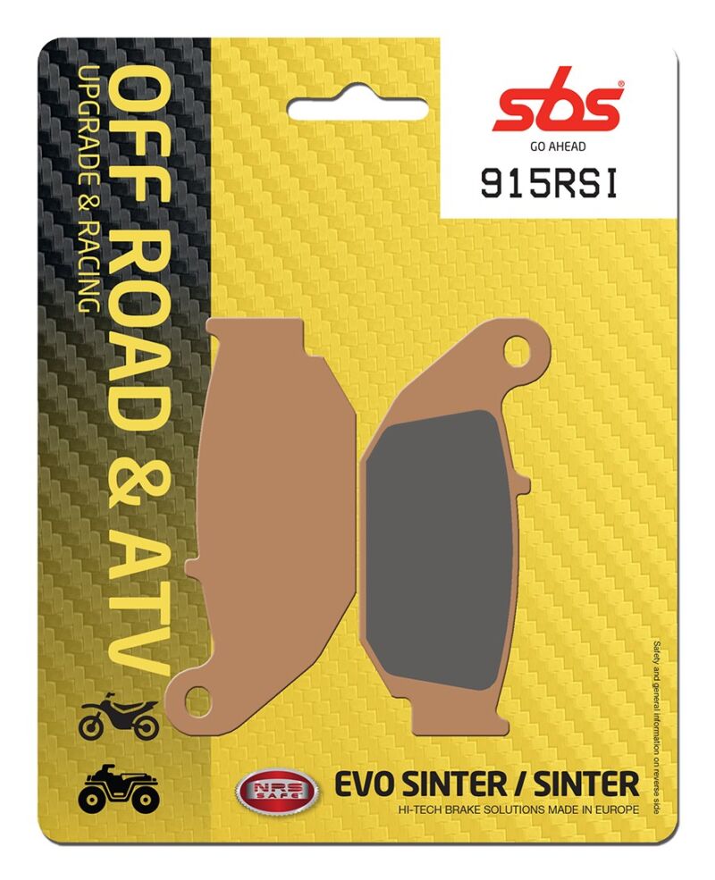 Plaquettes de frein CRF250 L/M 2012-2018 – SBS 915RSI