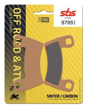 Plaquettes frein SBS 970SI Off-Road - Avant/Arrière
