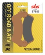 Plaquettes de frein Off-Road SBS 978SI avant/arrière