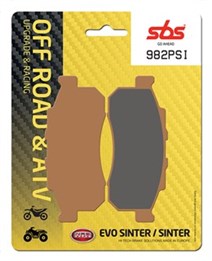 Plaquettes de frein SBS 982PSI métal fritté ATV/UTV