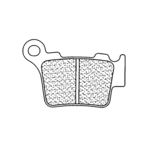Plaquettes frein arrière BMW G450 2009-2010 - CL Brakes