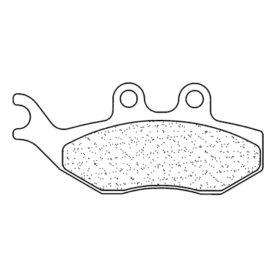 Plaquettes de frein Piaggio GT250/GTX250 1999-2004 CL BRAKES