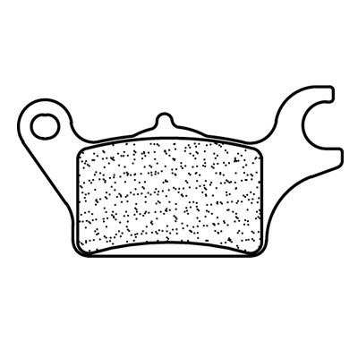 Plaquettes maxi-scooter 3106MSC CL Brakes – freinage hautes perfs