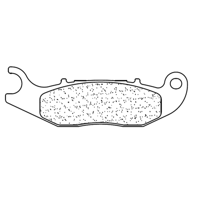 Plaquettes maxi-scooter 3119MSC CL Brakes