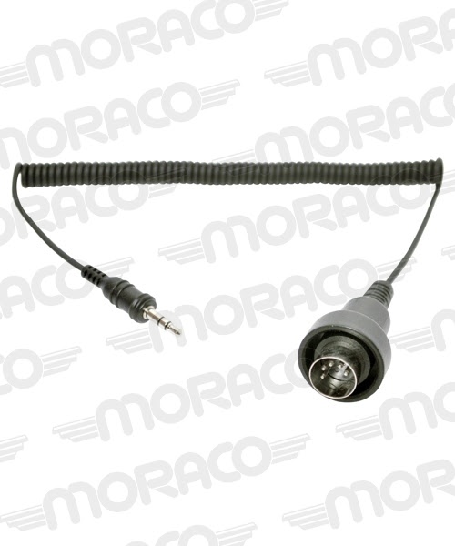 Adaptateur audio jack 3,5 mm vers DIN 5 broches pour intercom Sena – SCA0122