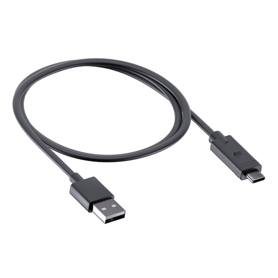 Câble USB-A vers USB-C étanche – Compatible chargeur SP-CONNECT – 50 cm