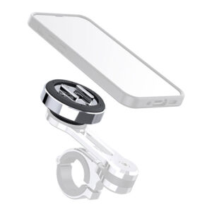 Module Anti-Vibration Moto SP Connect | Aluminium Chromé | Compatible SP Connect