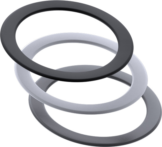 Support magnétique SPC+ pour coques SP-CONNECT – Pack de 3