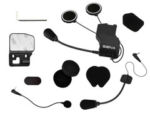 Support de fixation intercom Sena 20S, 30K, 50S + micro et HP – Accessoire casque moto