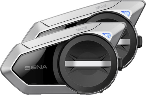 Intercom moto SENA 50S DUO – Connexion MESH 2.0 – Son Harman Kardon – Pack x2