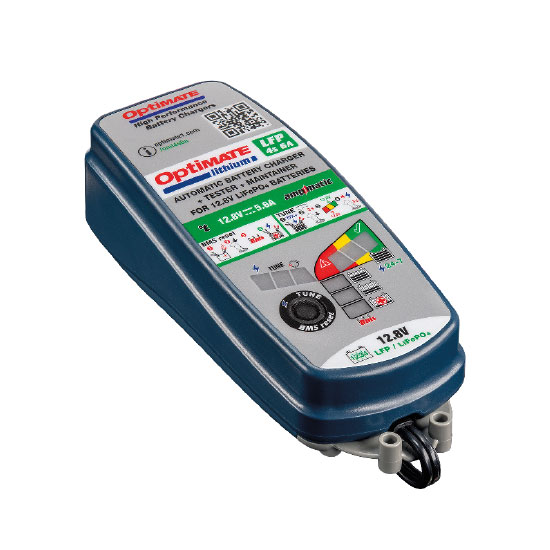 Chargeur batterie Lithium LiFePO4 moto, scooter, bateau, voiture – Optimate TM-390