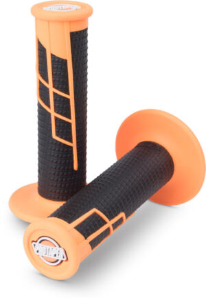 Poignées motocross Clamp-On Protaper – modèles 2T/4T – Fluo Orange/Noir – Réf. 21661