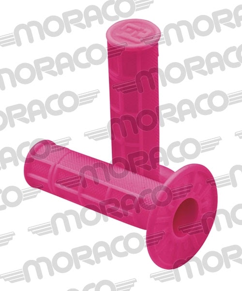 Poignées moto Protaper – NEON RC Rose 28 Durometer – Caoutchouc Kraton Haute Résistance