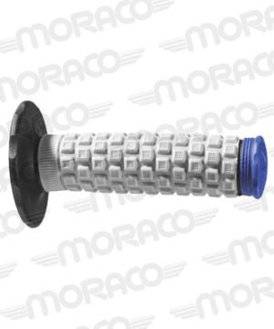 Poignées moto tout-terrain Motocross – ProTaper Pillow gris/bleu – Confort & adhérence renforcés