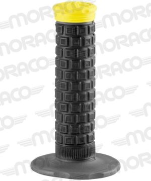 Poignées moto tout-terrain Pillow Protaper noir/jaune – MX/Enduro