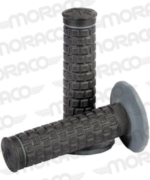 Poignées moto tout-terrain Pillow – Protaper – Noir/Noir – Grip anti-vibration