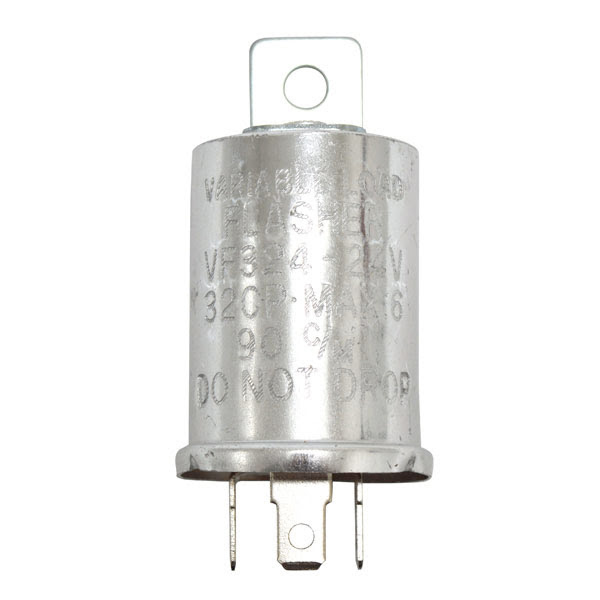 Relais clignotant 24V universel 15-200W pour poids lourds – SGR – 3 broches