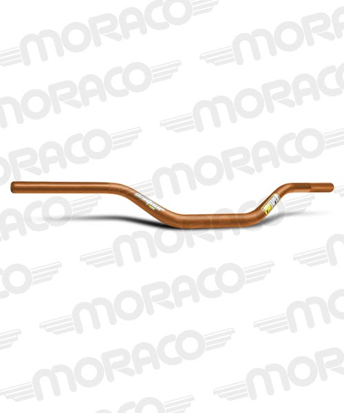 Guidon moto Ø 28,6 mm Carmichael - Protaper Contour orange 2826DORANGE