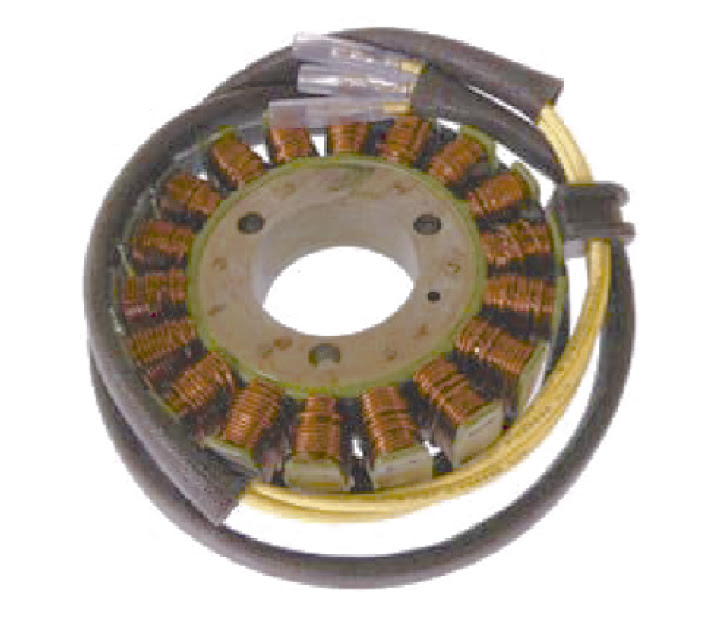Stator triphasé 18 pôles Suzuki GSX550 / GSX750 / GS1100 (1978-1988) – SGR – Réf. 31401-43400