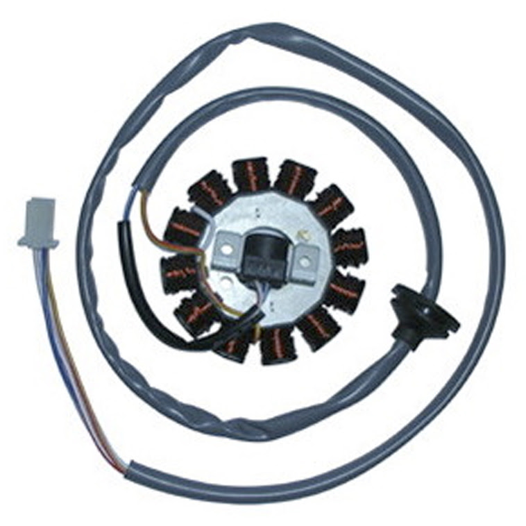 Stator 12 pôles Yamaha BWS / MBK Booster 50cc (2003 à 2017) – SGR – Ref 5WW-H1410-00 / 5RH-H1410-00