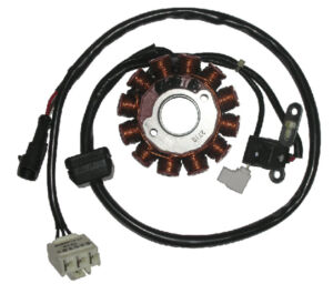 Stator triphasé Vespa LX125/LX150/LXV125 (2010-2015) – SGR – Réf. Piaggio 640301