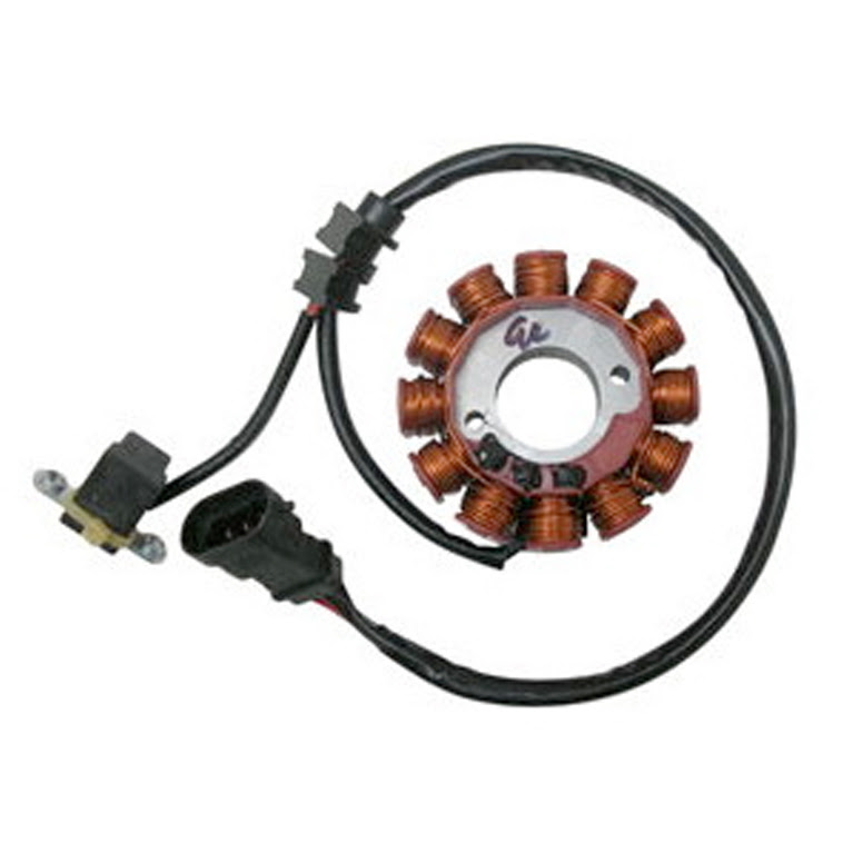 Stator moto 12 pôles triphasé – Aprilia RS4 125 & Derbi 125 (2007–2020) – SGR – Ref 640043