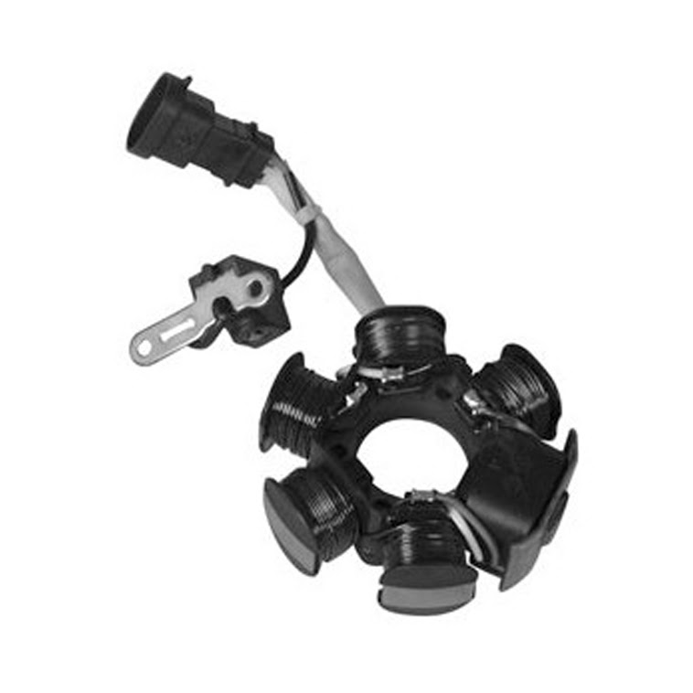 Stator 6 pôles Piaggio 50cc 2T HI-PER2 (2000–2020) – SGR 12V 90W réf. 830295/58037R