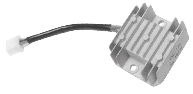 Régulateur de tension 12V SYM Euro MX, Shark, Husky, Jet – 1996 à 2013 – SGR – Ref 31600-N28-000