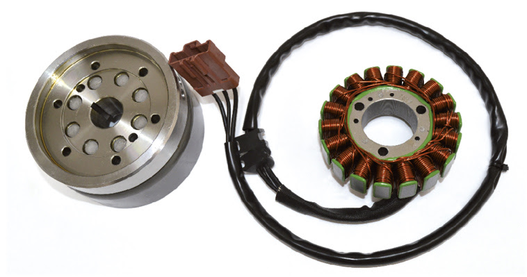 Volant moteur scooter Piaggio Beverly, X9, Gilera Nexus, Aprilia Atlantic 400/500 (2001–2013) – SGR 58080R 58040R