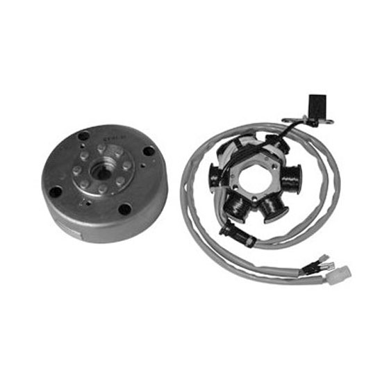 Volant moteur 6 pôles Piaggio / Vespa 50cc 2T (1991–2004) – SGR – Réf. 830293