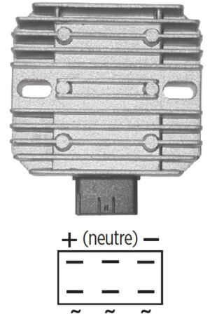 Régulateur de tension Suzuki Burgman 400 (2003-2008) GSR600 – Marque SGR – Réf. 32800-14G00