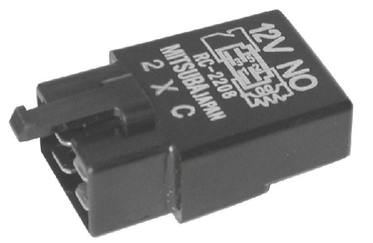 Relais allumage micro moto/scooter 12V/20A – Aprilia, Honda, Kymco, Moto Guzzi, Peugeot, Suzuki – SGR 1787429