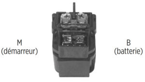 Télérupteur 12V moto/scooter avec fusible 30A – SGR compatible systèmes électriques