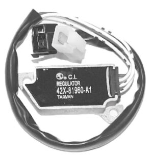 Régulateur de tension Yamaha XV535, XV750, XV1100, V-Max 1200 (1983–1996) – SGR 42X-81960-A1 équiv. SH569A-12