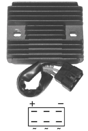 Régulateur de tension moto pour Suzuki GSX-R 600/750/1000 (1998–2005), Hayabusa (1999–2007), Triumph – SGR 32800-33E20