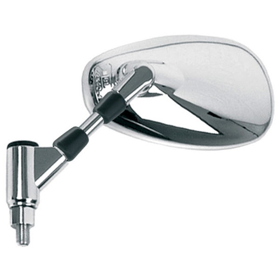 Rétroviseur gauche chrome Yamaha XVS 1100 / 1300 (1999–2016) – HERT Mirrors