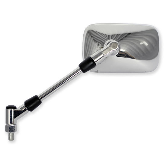 Rétroviseur gauche chromé SUZUKI BURGMAN 250/400 (1998-2016) – HERT Mirrors