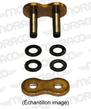 Attache à rivet ZJ - DID525VX (G&B) - X-Ring renforcée 5/8' x 3/8' - DID