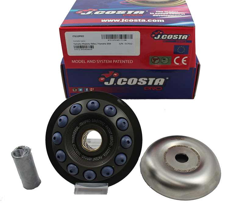 Kit variateur J.Costa IT610PRO – YAMAHA YP250 Majesty, X-Max, VP250 – 1996 à 2016 – Performance accrue