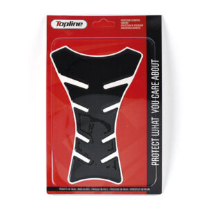 Protection de réservoir moto universelle 140x208mm effet carbone – Topline T2