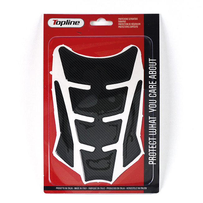 Protection de réservoir moto universelle effet carbone 135x210 – Topline T4