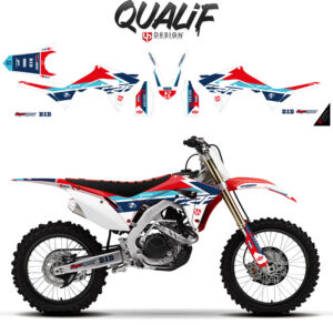 Kit déco motocross Honda CR125 R 2002-2007 – UP Design – Vinyle Kutvek