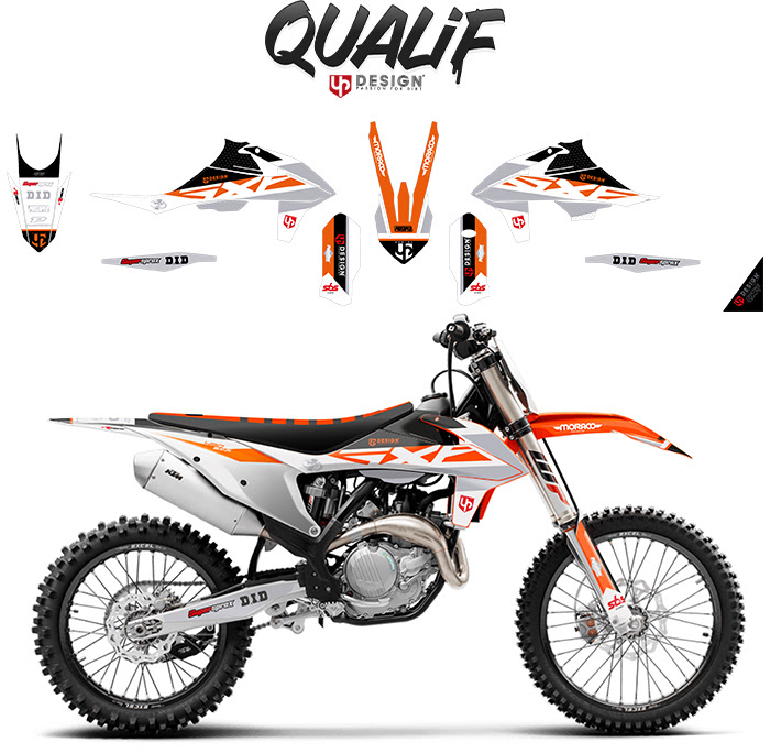 Kit déco moto KTM SX/SXF 125-450 (2016-2018) – UP Design Kutvek